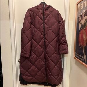 Calvin Klein long Quilted Puffer Jacket